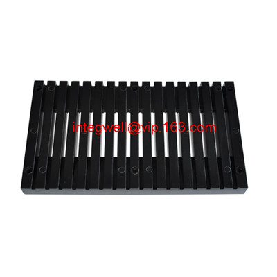 Shedding lever guiding / guide plate